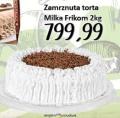 Univerexport Zamrznuta torta Milka Frikom, 2kg