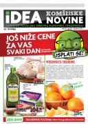 Katalog Beogradske novine IDEA, akcija 2-8. oktobar 2017