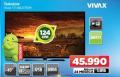 WinWin Shop Televiyor Vivax TV 49 in Smart LED Full HD androidtv, 49LE75SM
