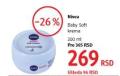 DM market Nivea Baby soft krema, 200ml