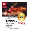 Home Plus Vivax TV 32 in LED HD Ready