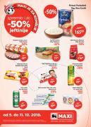 MAXI nedeljna akcija, 5-11. oktobar 2018 Katalog MAXI nedeljna akcija, 5-11. oktobar 2018
