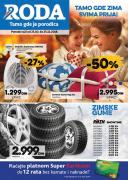 RODA katalog zimskih guma i opreme, akcija 25. oktobar do 25. novembar 2018 Katalog RODA katalog zimskih guma i opreme, akcija 25. oktobar do 25. novembar 2018