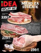 IDEA meso za sušenje, akcija 29. novembar do 9. decembar 2018 Katalog IDEA meso za sušenje, akcija 29. novembar do 9. decembar 2018