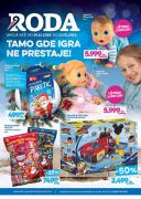 Katalog RODA katalog igračaka, 29. novembar 2018 do 13. januar 2019
