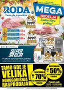 RODA Mega nedeljna akcija, 28. decembar 2018 do 3. januar 2019 Katalog RODA Mega nedeljna akcija, 28. decembar 2018 do 3. januar 2019